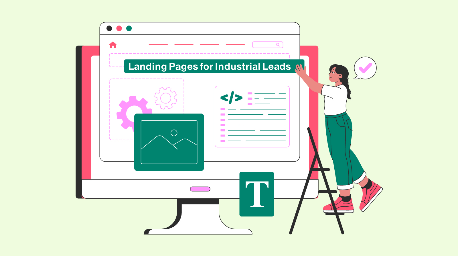 Landing Pages for Industrial Companies