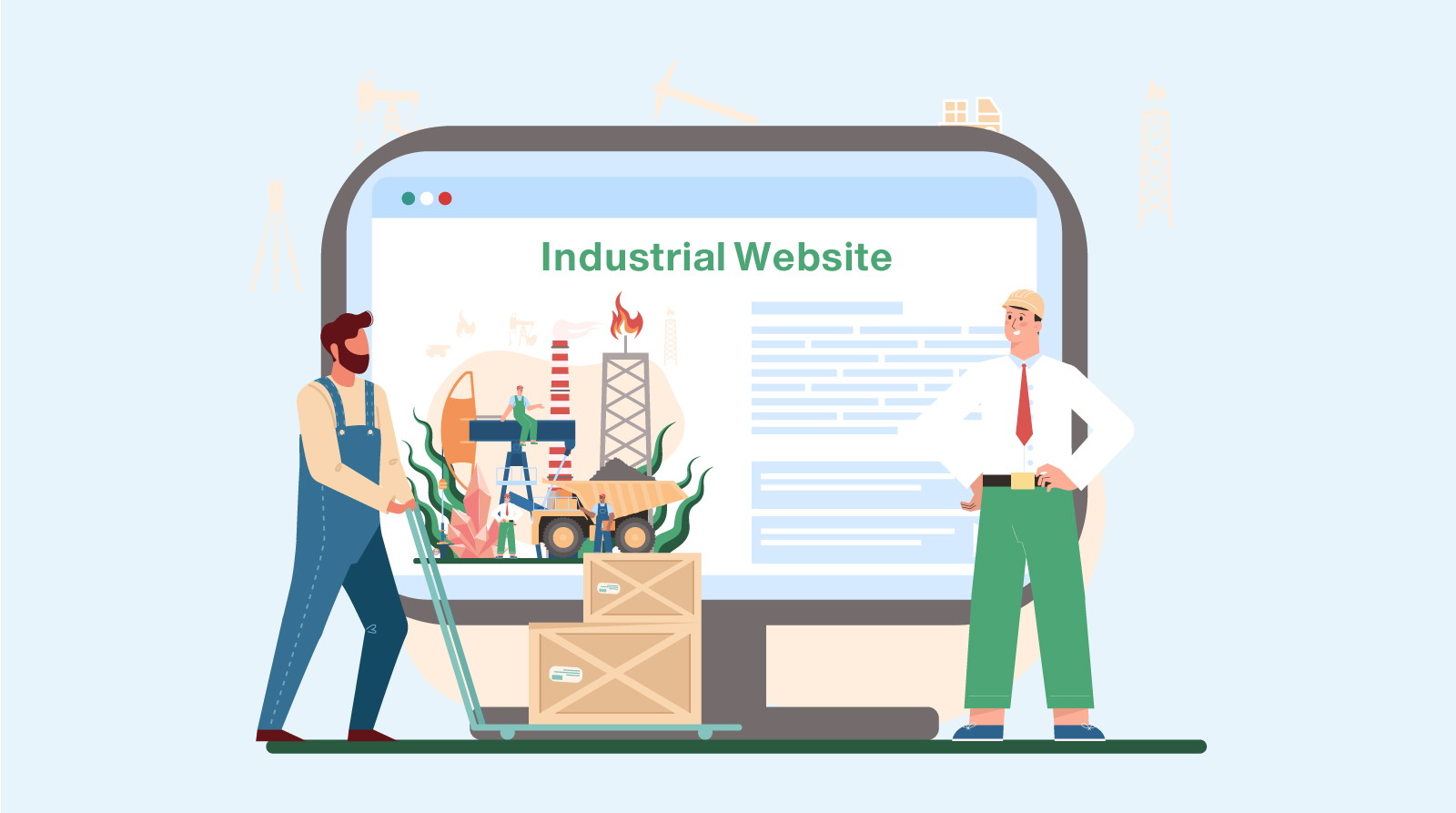 Industrial Website Builder