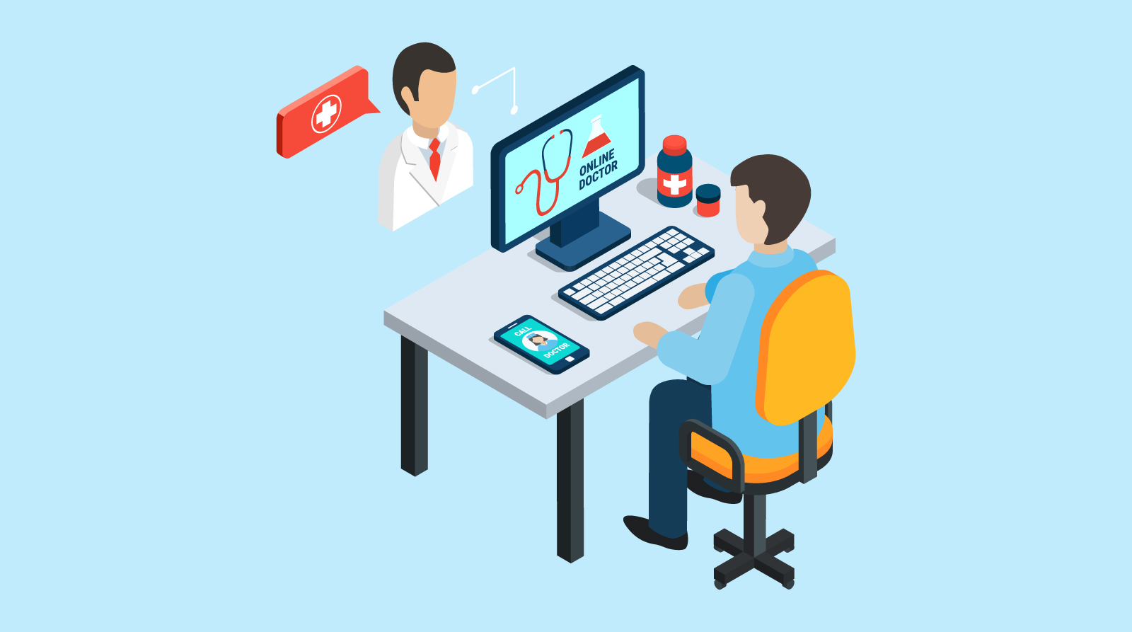 Healthcare website design