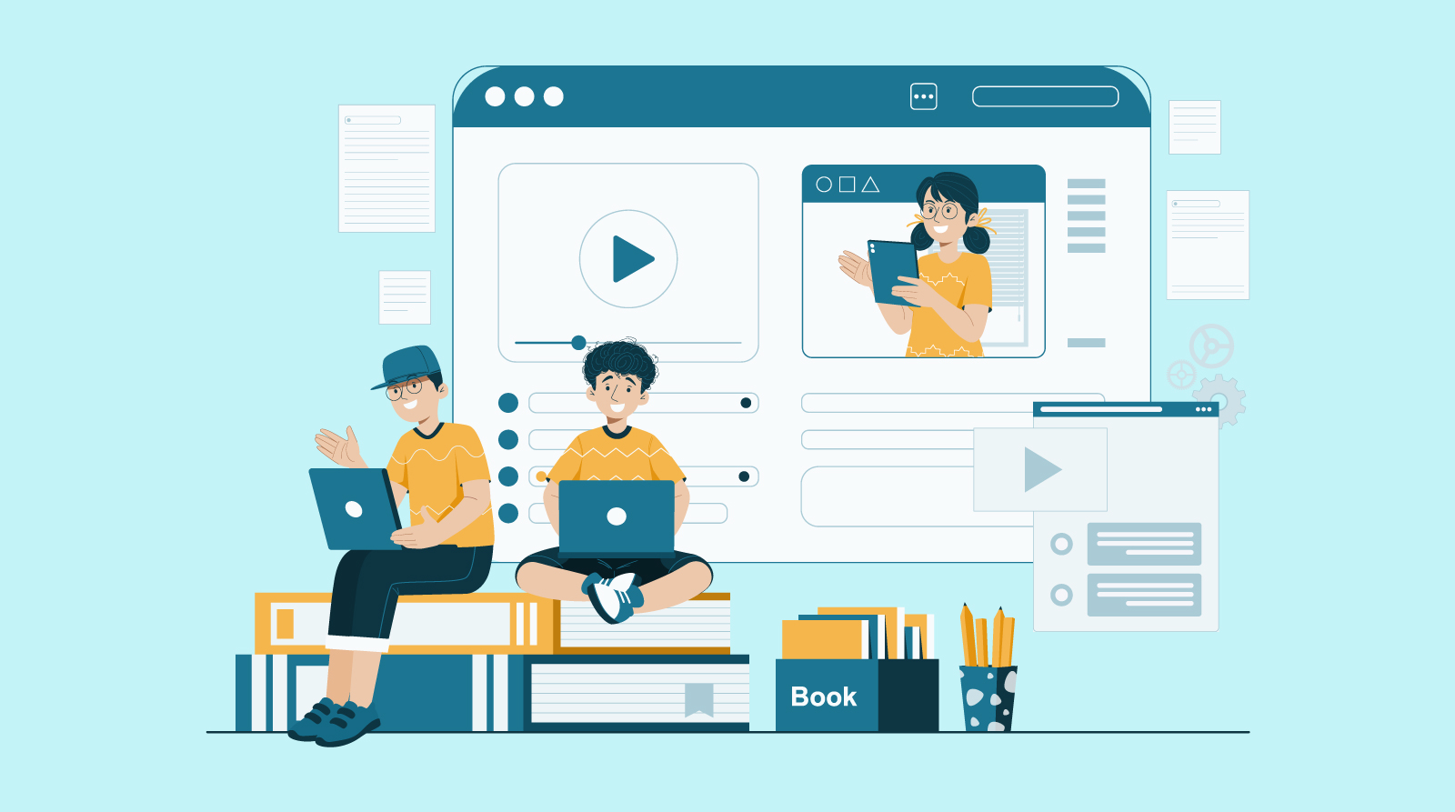 Educational Website Builder