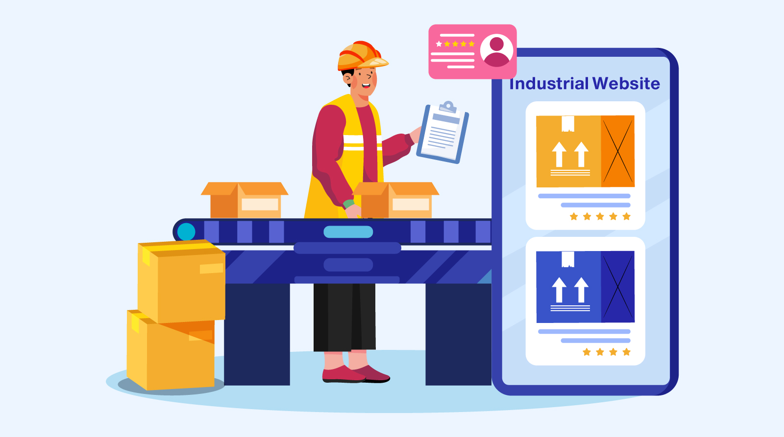 Industrial Website Builder