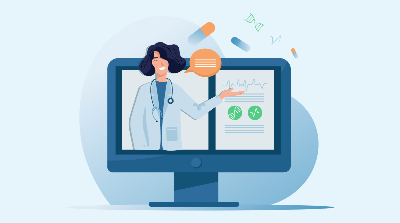 landing page for clinics