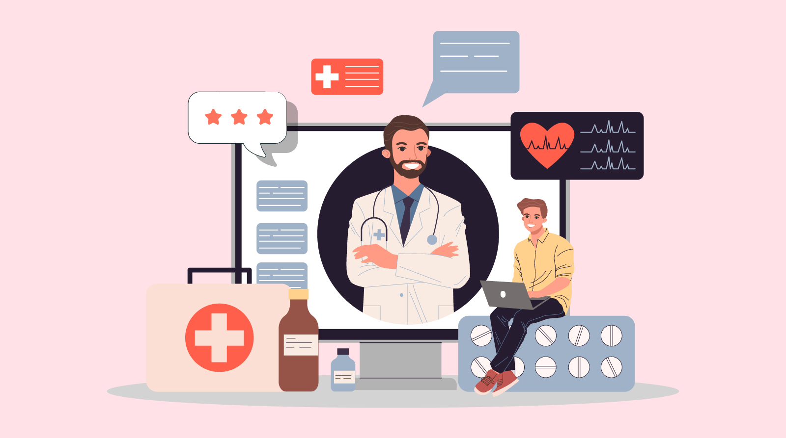 landing page for clinics