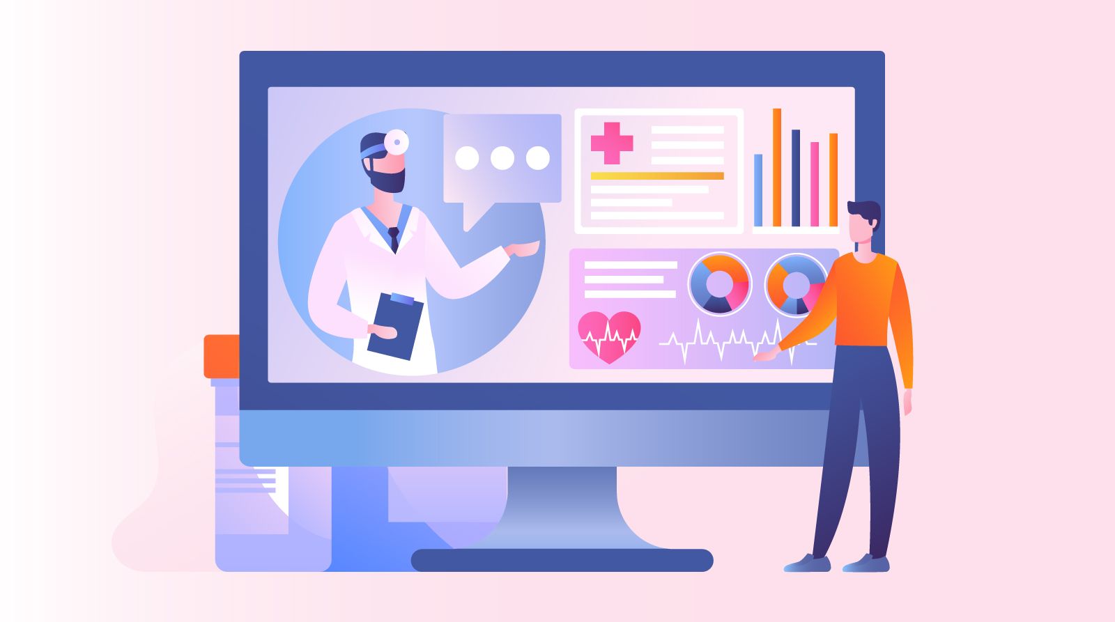 landing page for clinics