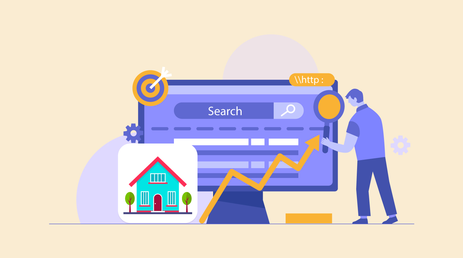 تحسين SEO موقع موقع عقاري 