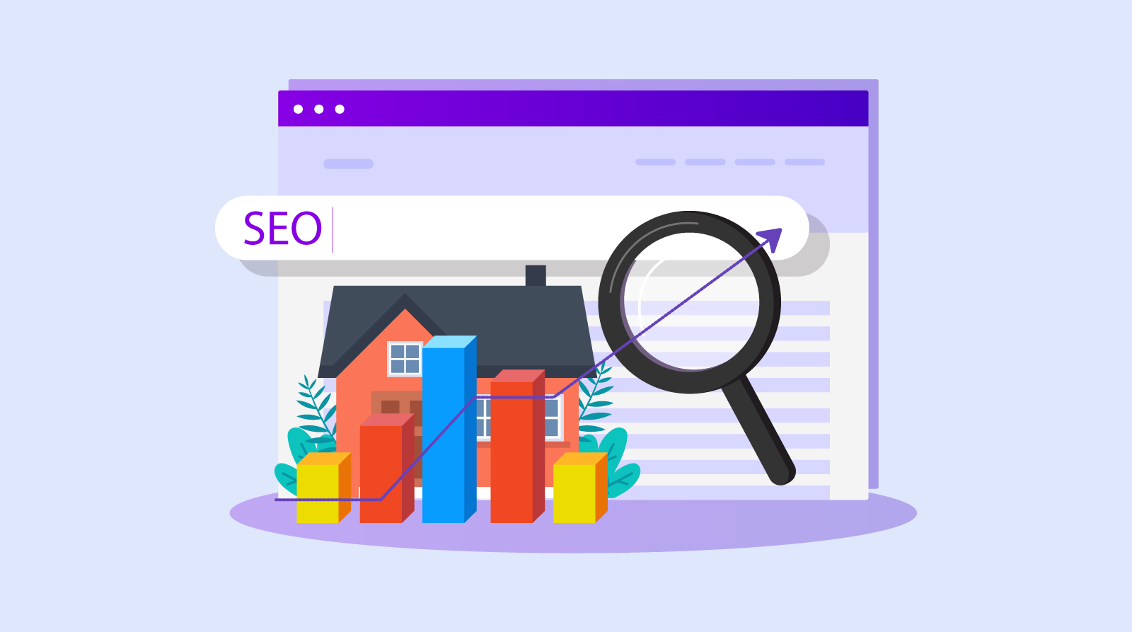 تحسين SEO موقع موقع عقاري 