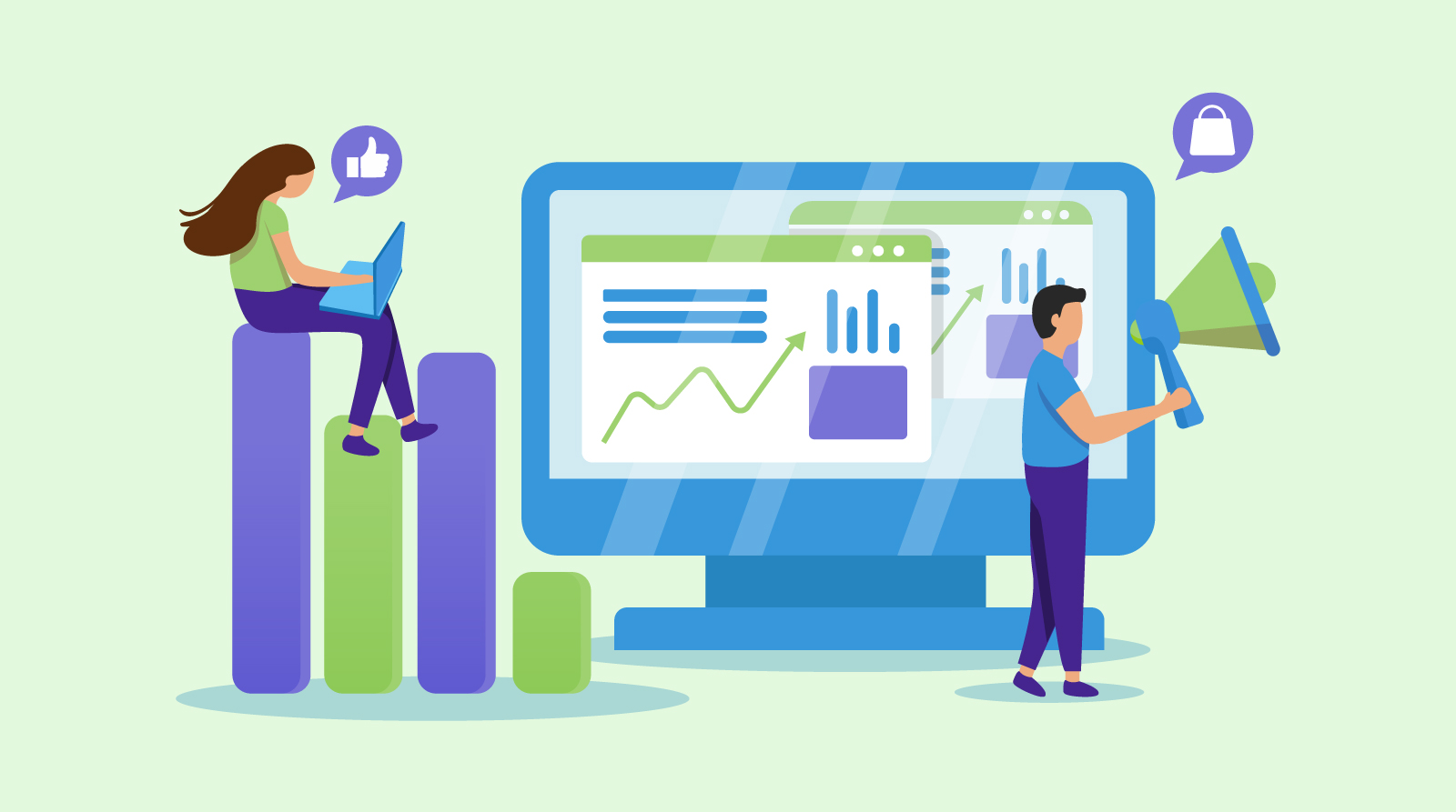 Marketing landing pages