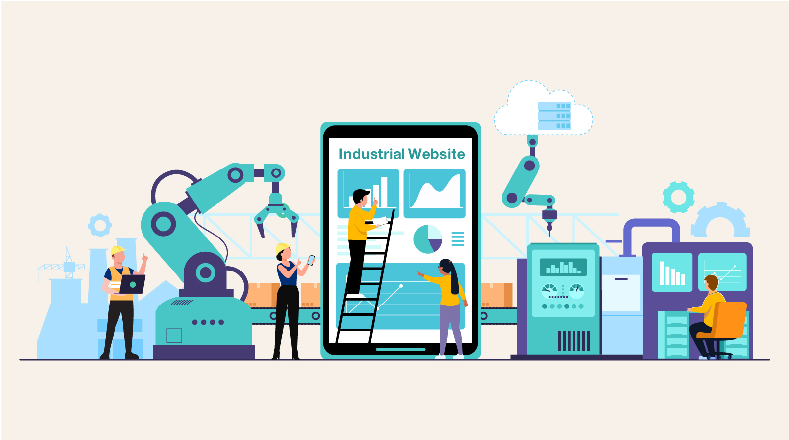 Industrial Website Builder