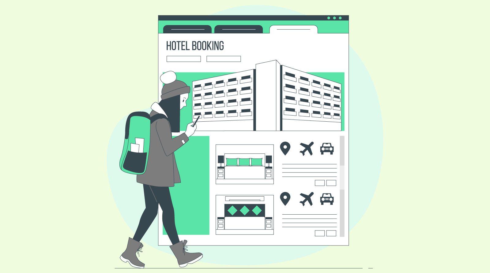 Features of Hospitality Websites