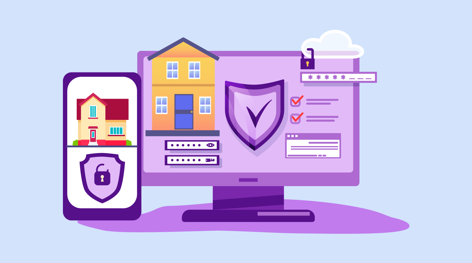 أمان موقع العقارات